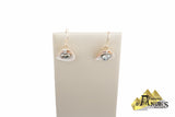 Ensemble de chaine, pendentif et de boucles d’oreilles